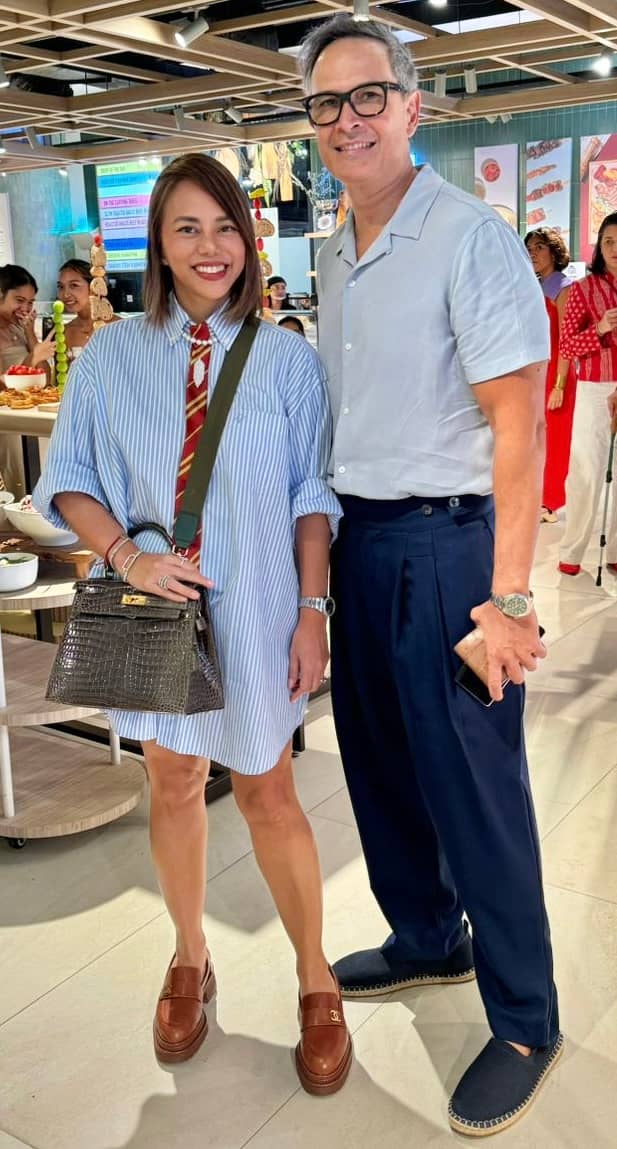 Jewelry designer Janina Dizon and Walter Mccaffrey.
